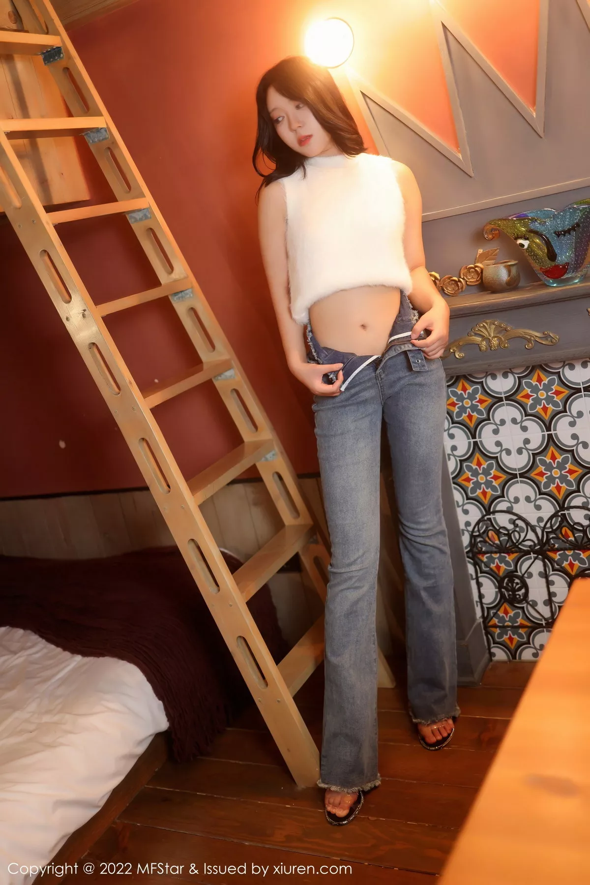 [MFStar模范学院]第568期露露写真-秀人资源网